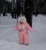 Первая прогулка в зимнем парке)))